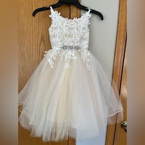 Miama girls flower girl dress